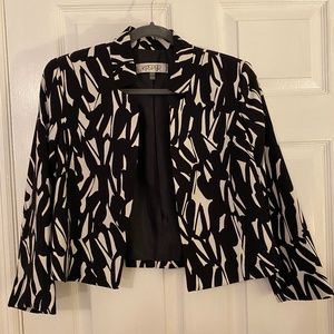 Kasper Open Front Blazer 3/4 Sleeve